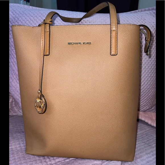 Michael Kors Handbags - Large Michael Kors Leather Tote Bag